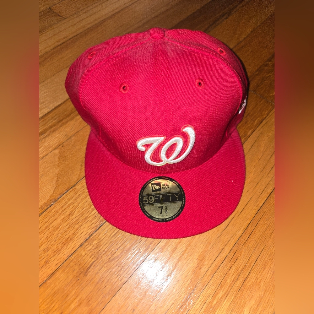 Nationals Red New Era 59FIFTY Cap